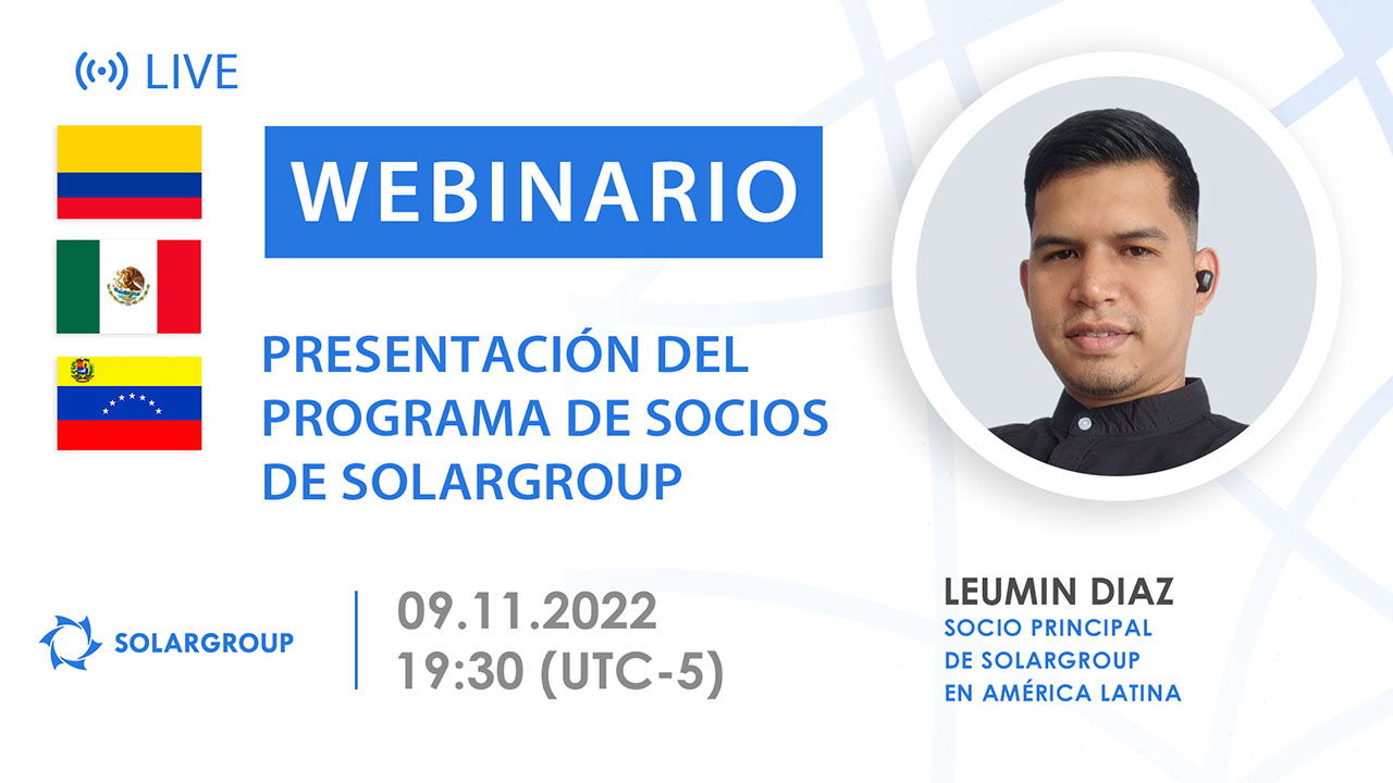 Latinoamerica. Presentación del programa de socios de SOLARGROUP