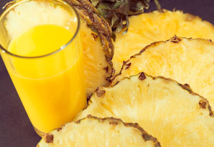 パイナップルジュース効果