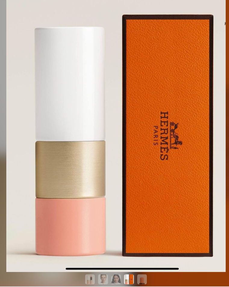 Rose Hermès, Rosy lip matte enhancer, Rose Abricoté - Image 4