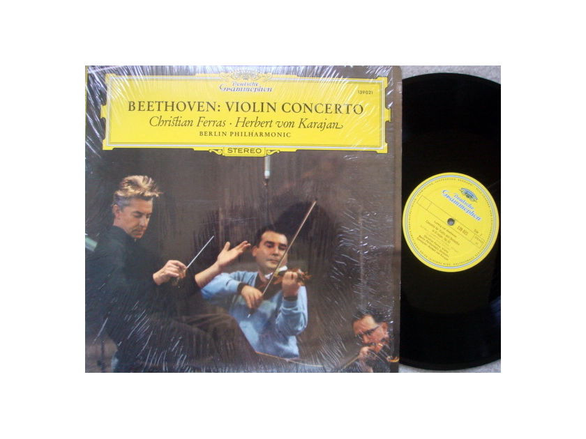 DG / FERRAS-KARAJAN, - Beethoven Violin Concerto, MINT!