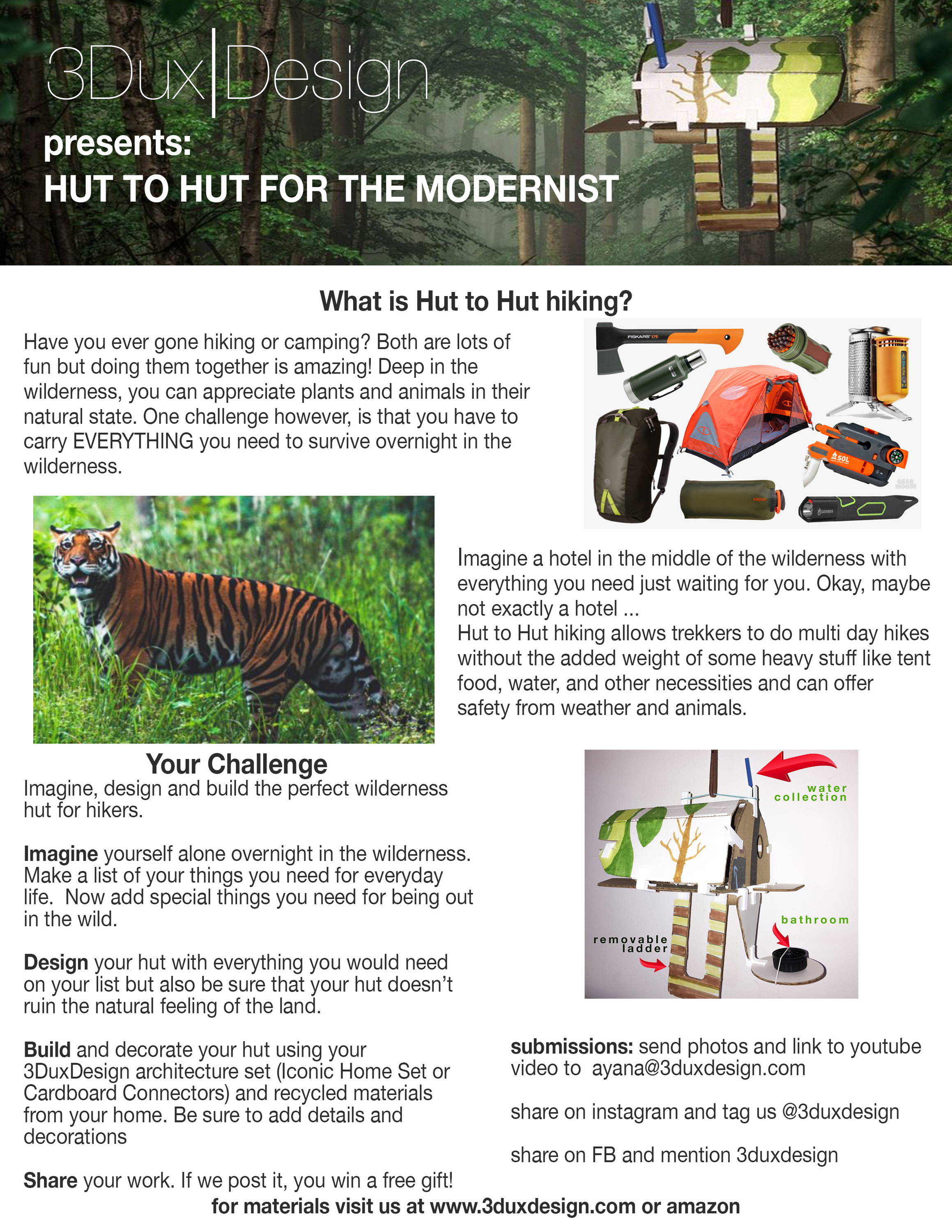 fun outdoor design challenge for kids