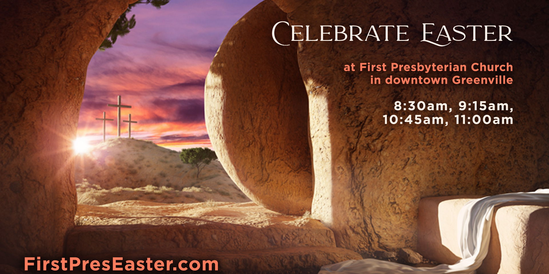 Holy Week & Easter at First Presbyterian Church  promotional image