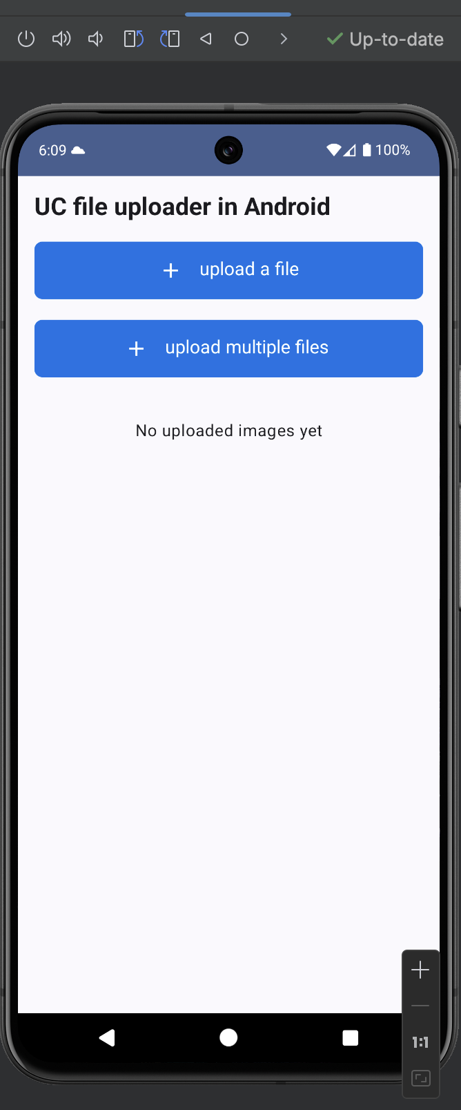 File uploader for multiple files in Android