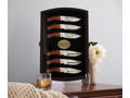 Six Species World Slam Wild Turkey Knife Set with Display Case           