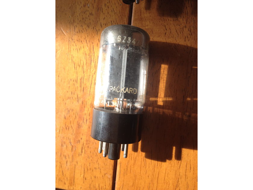 Amperex Holland GZ34 / 5AR4 OO getter rectifier tube nos
