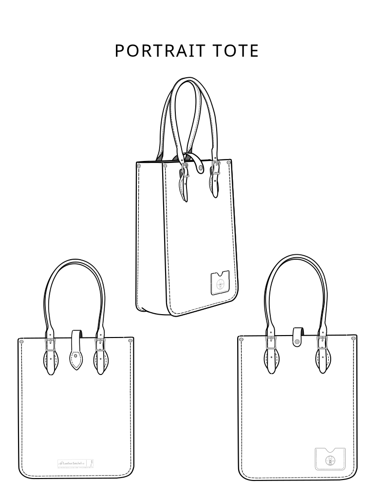 Sketch of a Portrait Tote