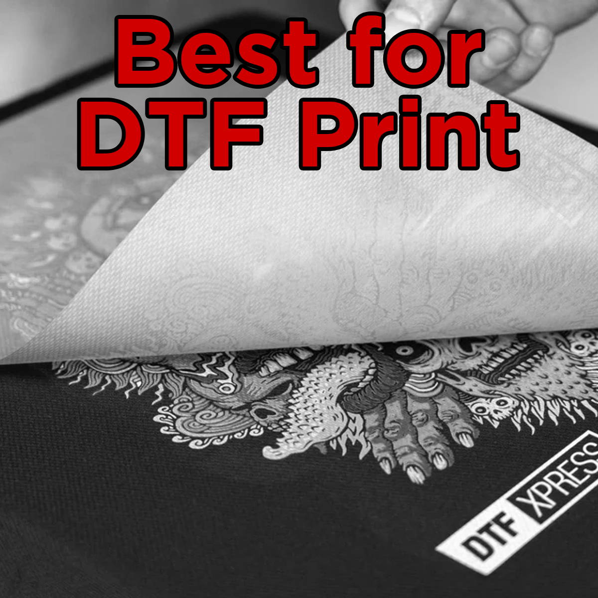 Items that produce the best results with Direct-to-Film printing, offering smooth surfaces and vibrant colours.