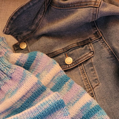 Beenwarmers met 8 draads garen