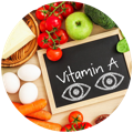 Foods containing Vitamin A, a major ingredient of the best multivitamin for kids singapore