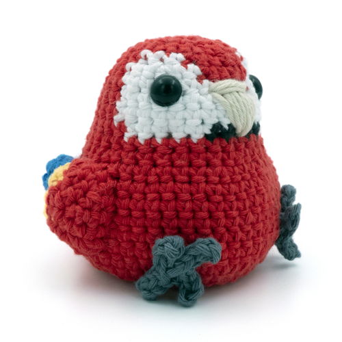 Amigurumi Scarlet Macaw