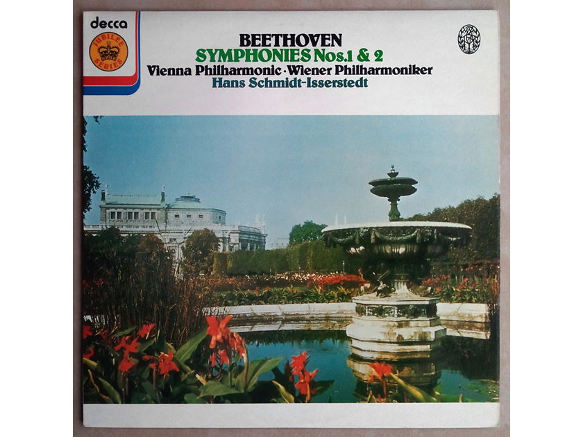 UK Decca/Schmidt-Isserstedt/Beethoven - Symphony Nos. 1 & 2 / NM