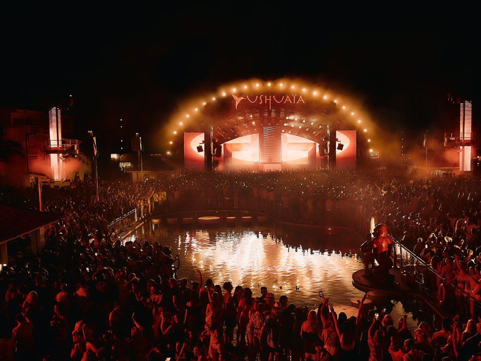 Panoramic view of Ushuaia Ibiza