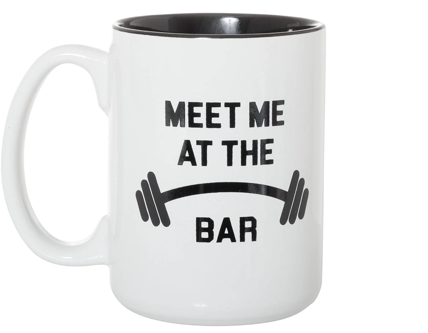 Meet Me At The Bar - Funny Exercising Working Out Lifting Weights Mug