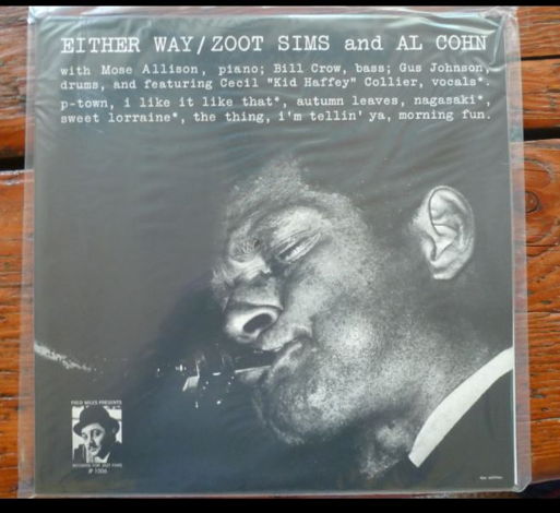 Zoot Sims/Al Cohn - Either Way Classic Records original...