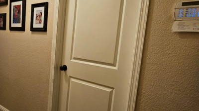 Interior door view