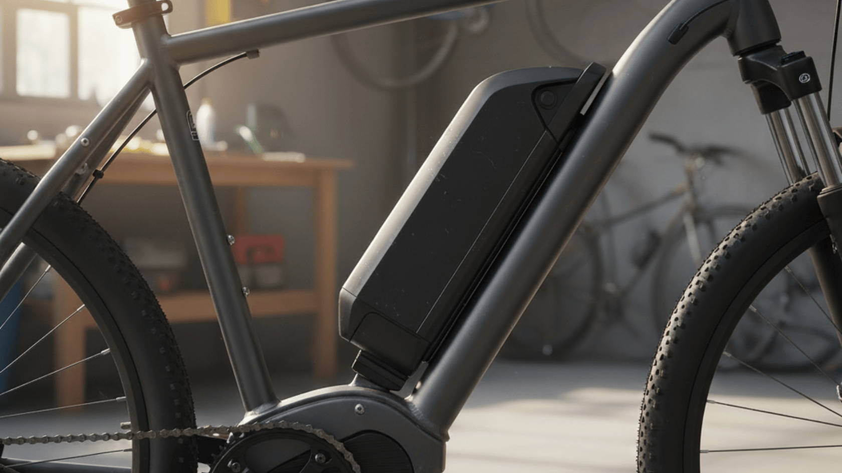 zoom op batterij ebike