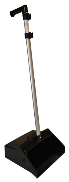 Lobby Dustpan with L Handle grip complete with Broom
