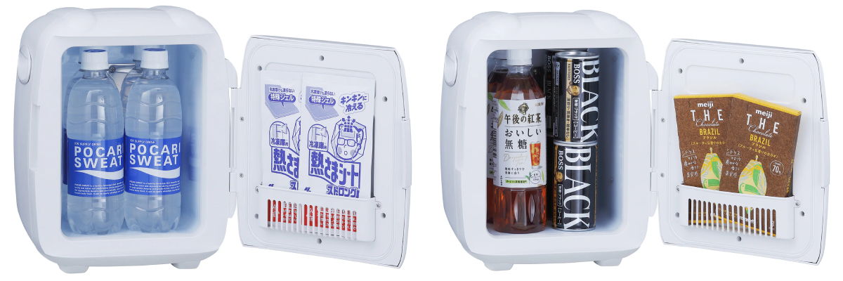 500mlペットボトル※が4本収納可能。便利なドアポケット付