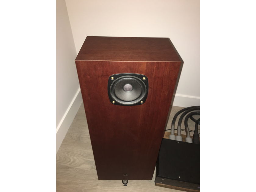 Omega Speaker Systems Super 3 XRS Speakers in Real Cherry