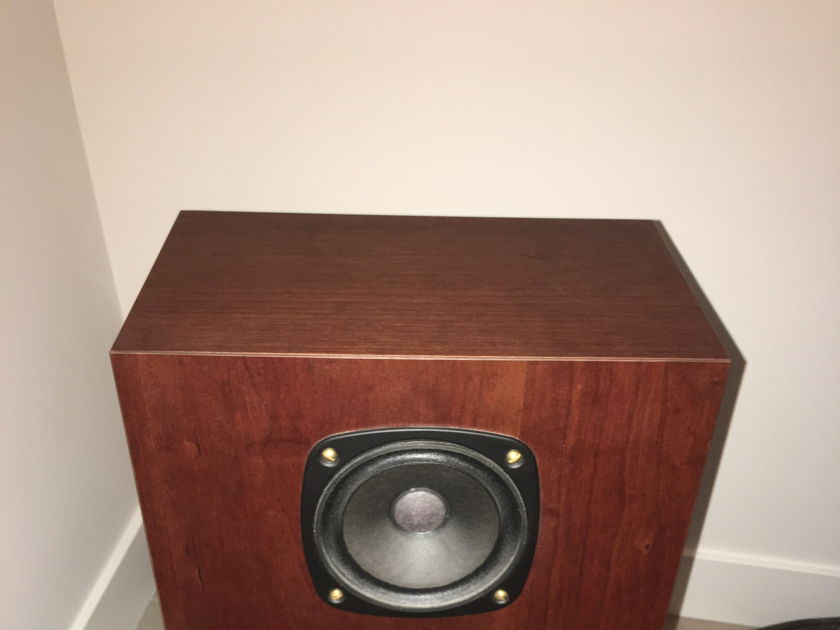Omega Speaker Systems Super 3 XRS Speakers in Real Cherry (A Steal