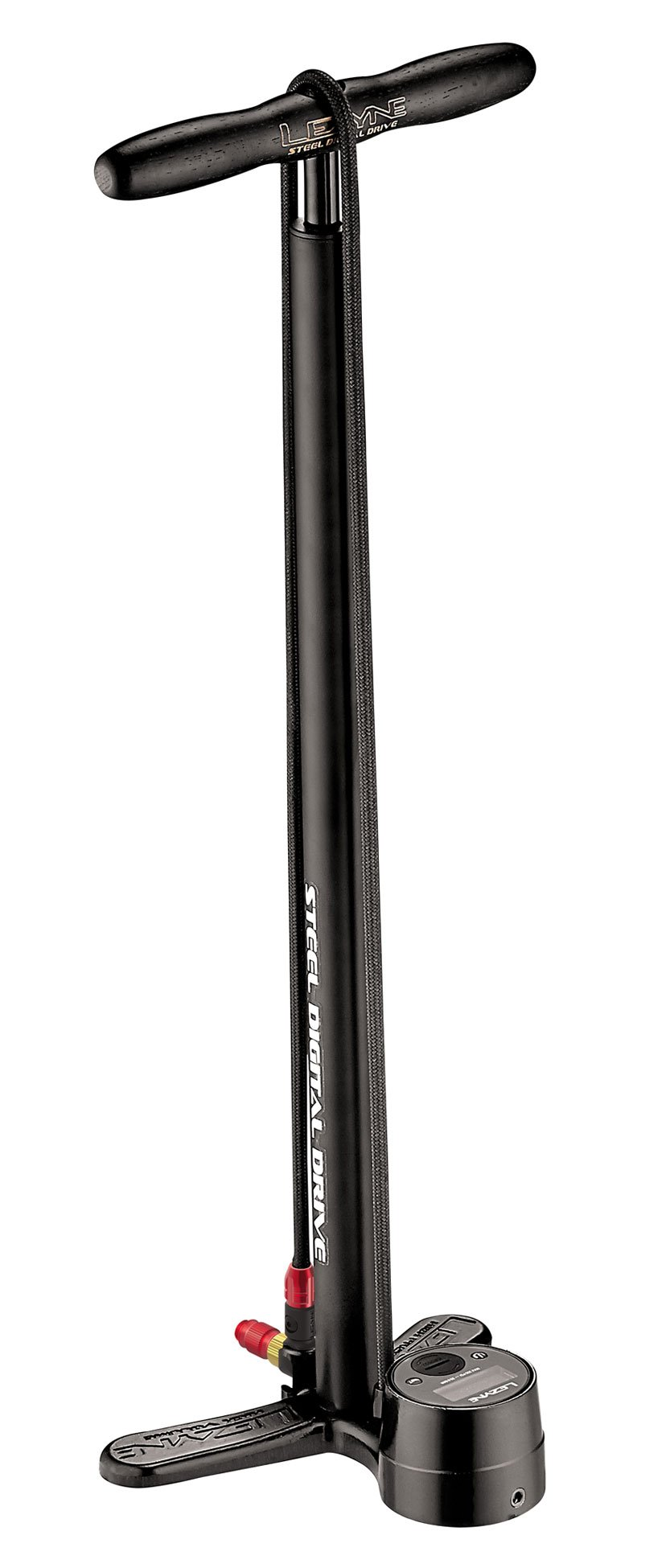 Lezyne Steel Digital Drive Floor Pump 1FPSDDRV404 vs Bike ALX