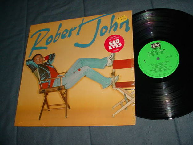 ROBERT JOHN - lp record includes sad eyes