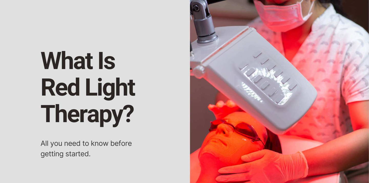 Blog Hero Image Woman In Professional Red Light Therapy Clinic