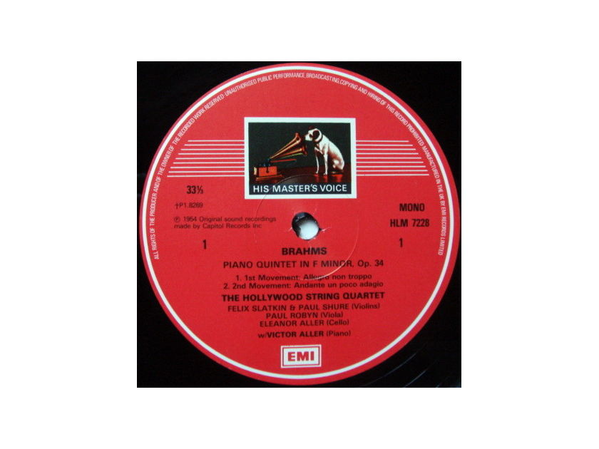 EMI HMV STAMP-DOG /  - The Legendary Hollywood String Quartet, NM, 3LP Box Set!