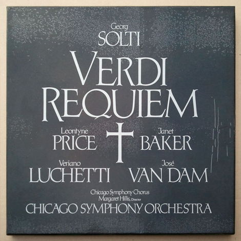 German RCA/Solti/Verdi - Requiem / 2-LP Box Set / NM