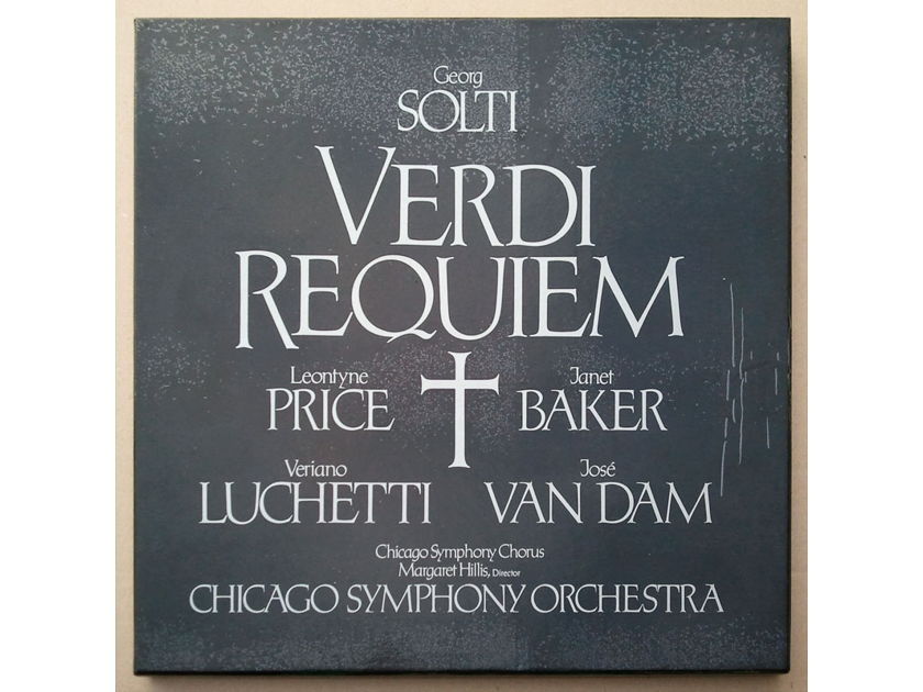 German RCA/Solti/Verdi - Requiem / 2-LP Box Set / NM
