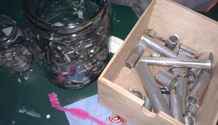 kindergeburtstag werken mit metall