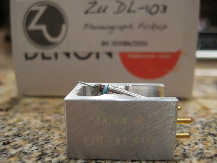 Zu Audio Denon DL-103 good specs/ light use