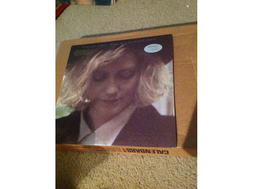 Virginia Astley - Hope In A Darkened Heart Geffen Records Hyper Sticker Front Cover Promo Vinyl LP NM
