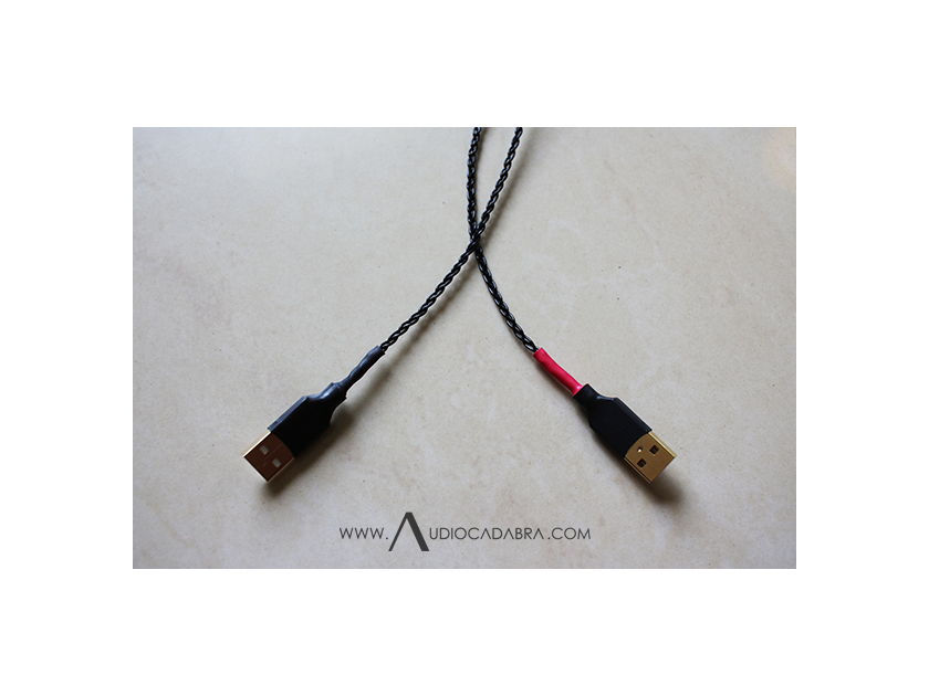 Audiocadabra™ Optimus3™ Solid-Copper Dual-Headed USB Cables (Free Worldwide Shipping)