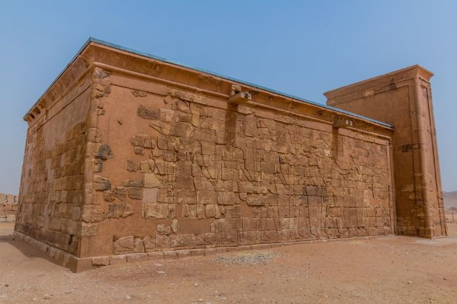 Lion Temple (Apedemak) at Musawwarat es-Sufra (Musawarat Al-Sufra) in Sudan