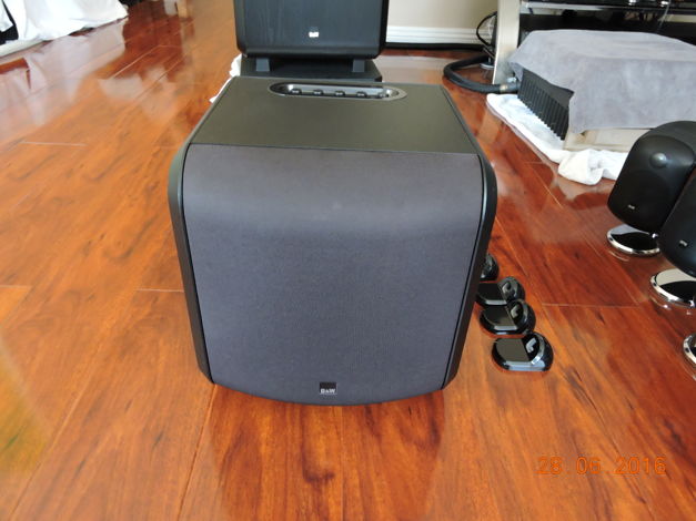 Bowers and Wilkins AS2 Active Subwoofer in black