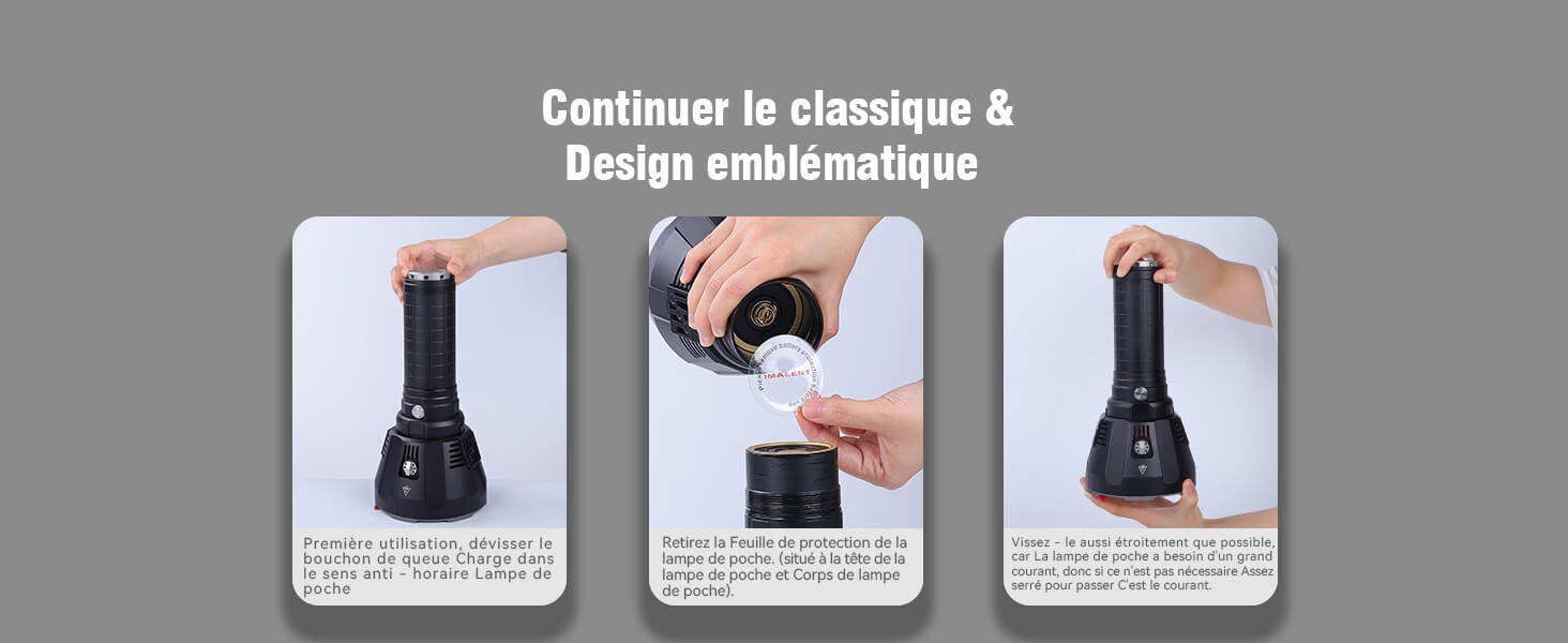 IMALENT MS18 lampe torche puissante