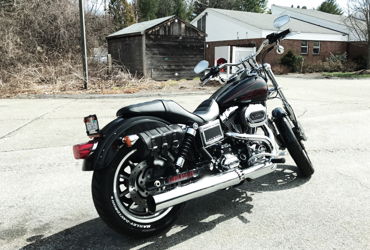 2016 HARLEY-DAVIDSON DYNA LOWRIDER (VIVID BLACK) motorcycle for rent near Lynn, MA