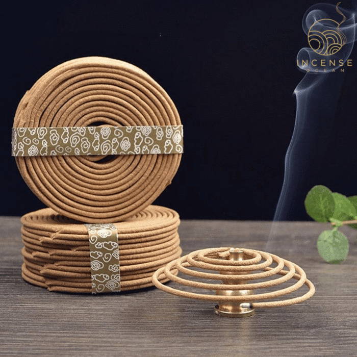 Natural Handmade Sandalwood Coils (48 box)