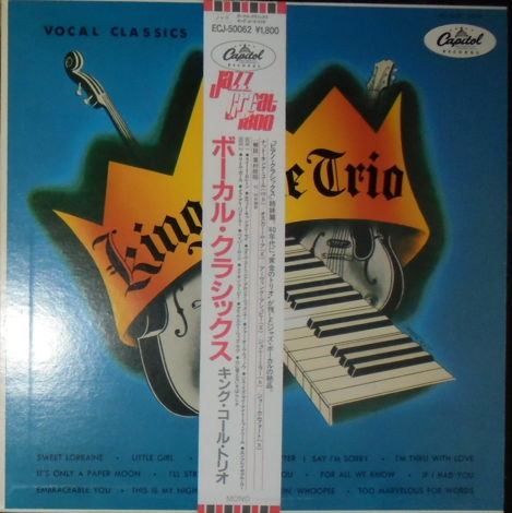 KING COLE TRIO Vocal Classics CAPITOL Japan  w/OBI