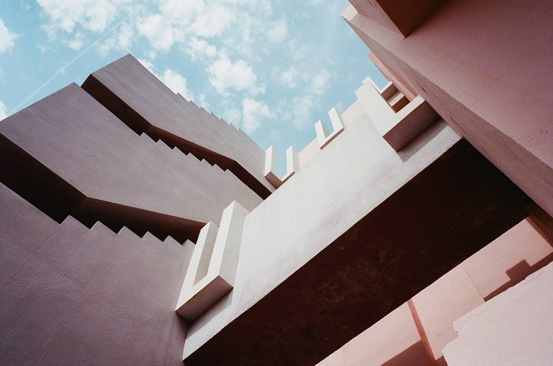 La Muralla Roja by Ricardo Bofill | Photographed by Hannah Davis for Wolf & Moon Jewellery