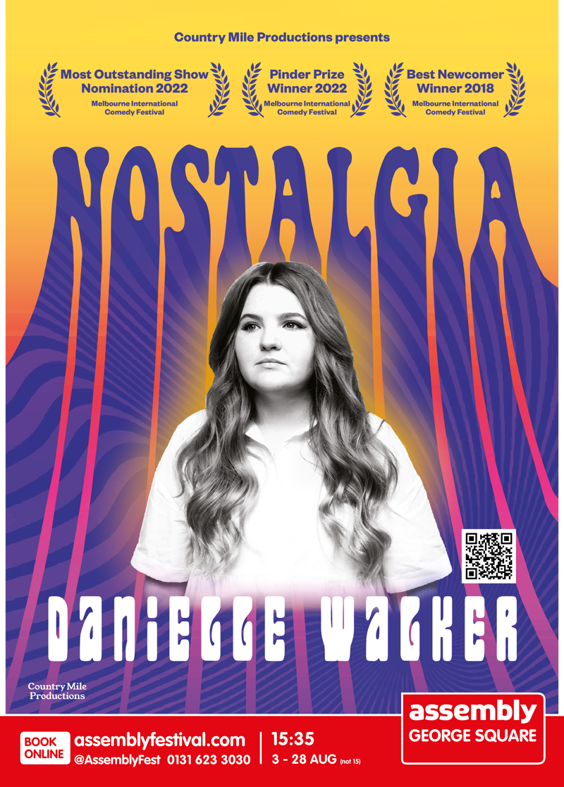 The poster for Danielle Walker: Nostalgia