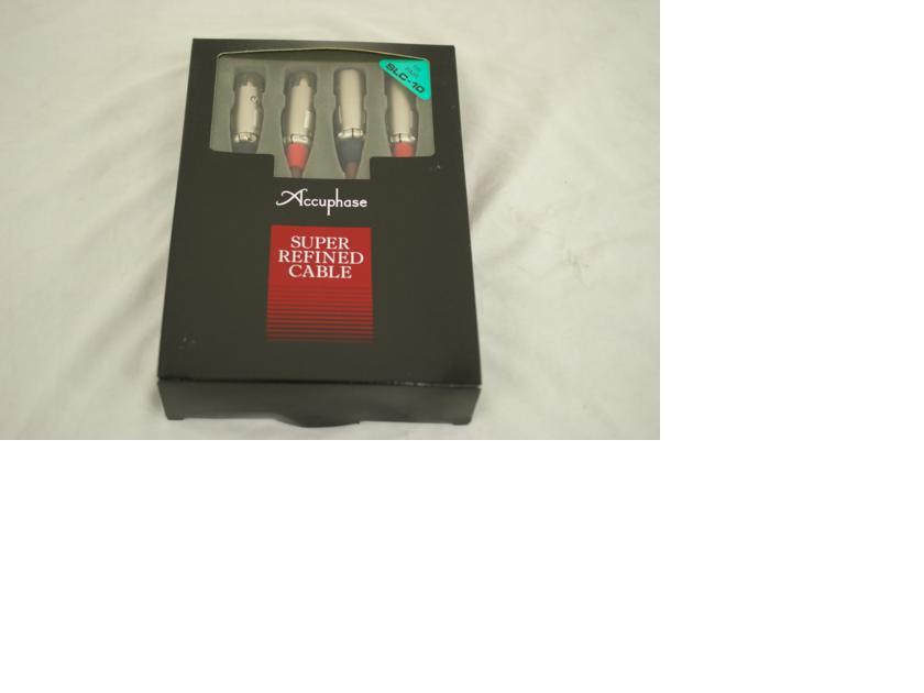 ACCUPHASE SLC-10 SUPER REFINED XLR INTERCO For Sale | Audiogon
