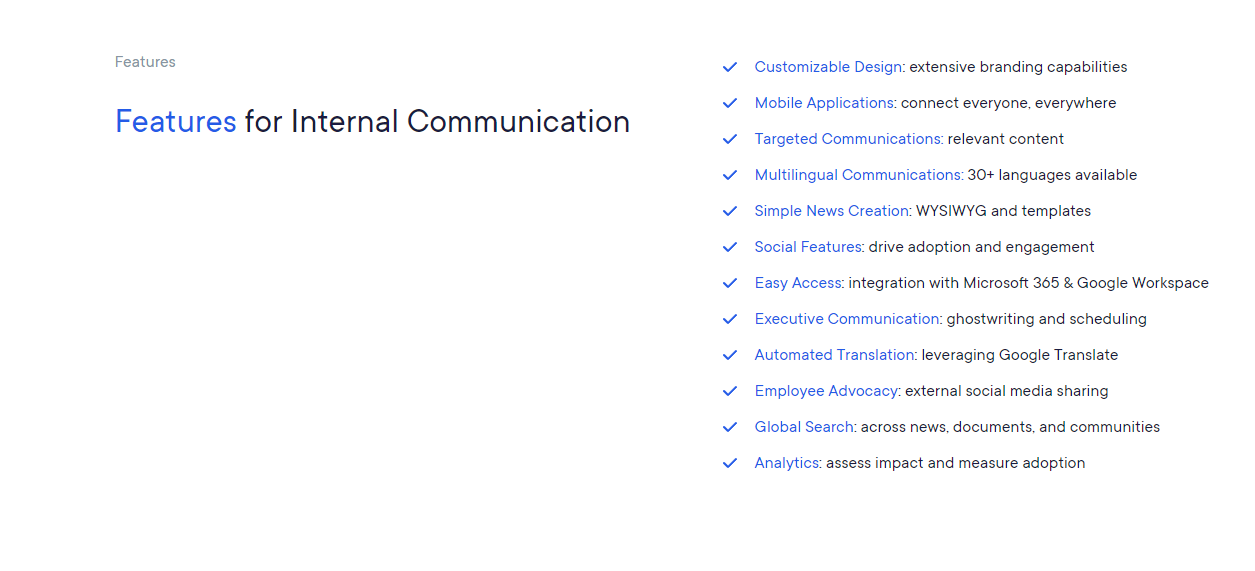 LumApps product / service