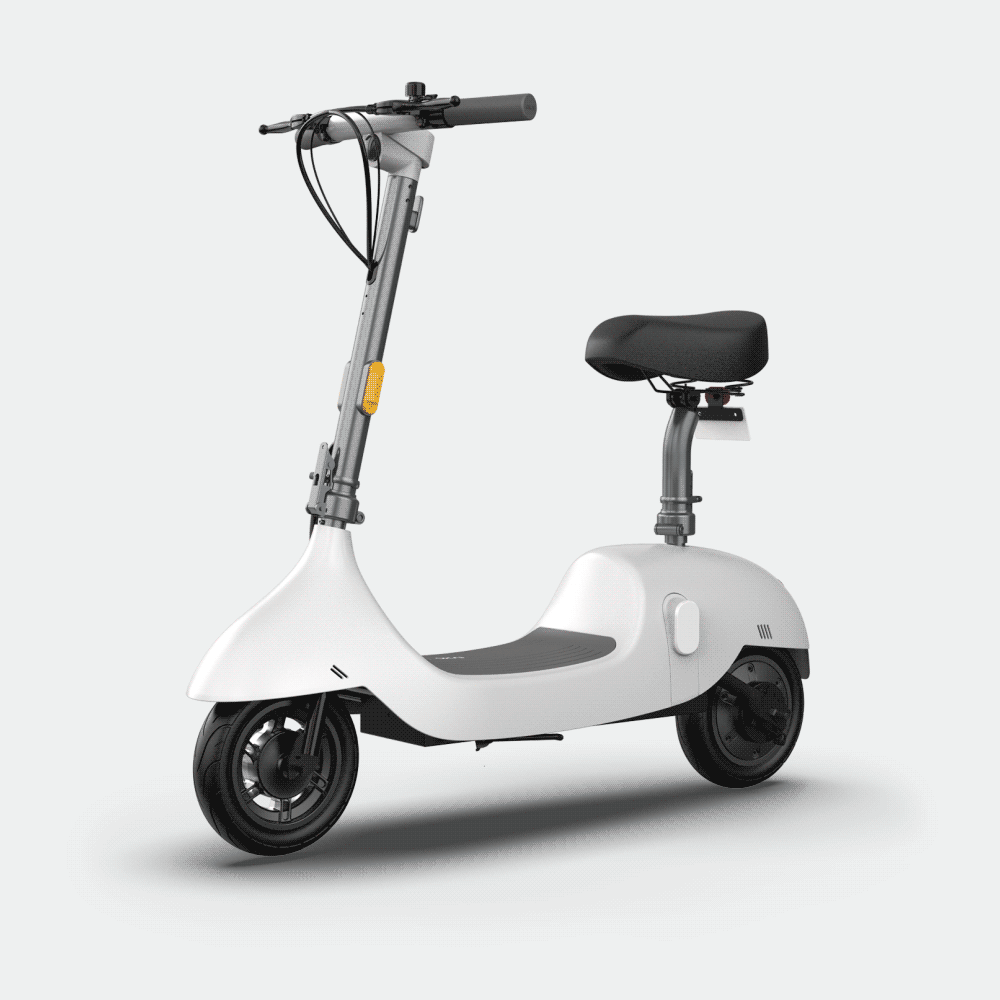 okai ea10 escooter multicolored electric scooter with seat