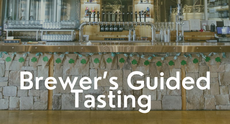 St. Paddy Brewer’s Guided Tasting