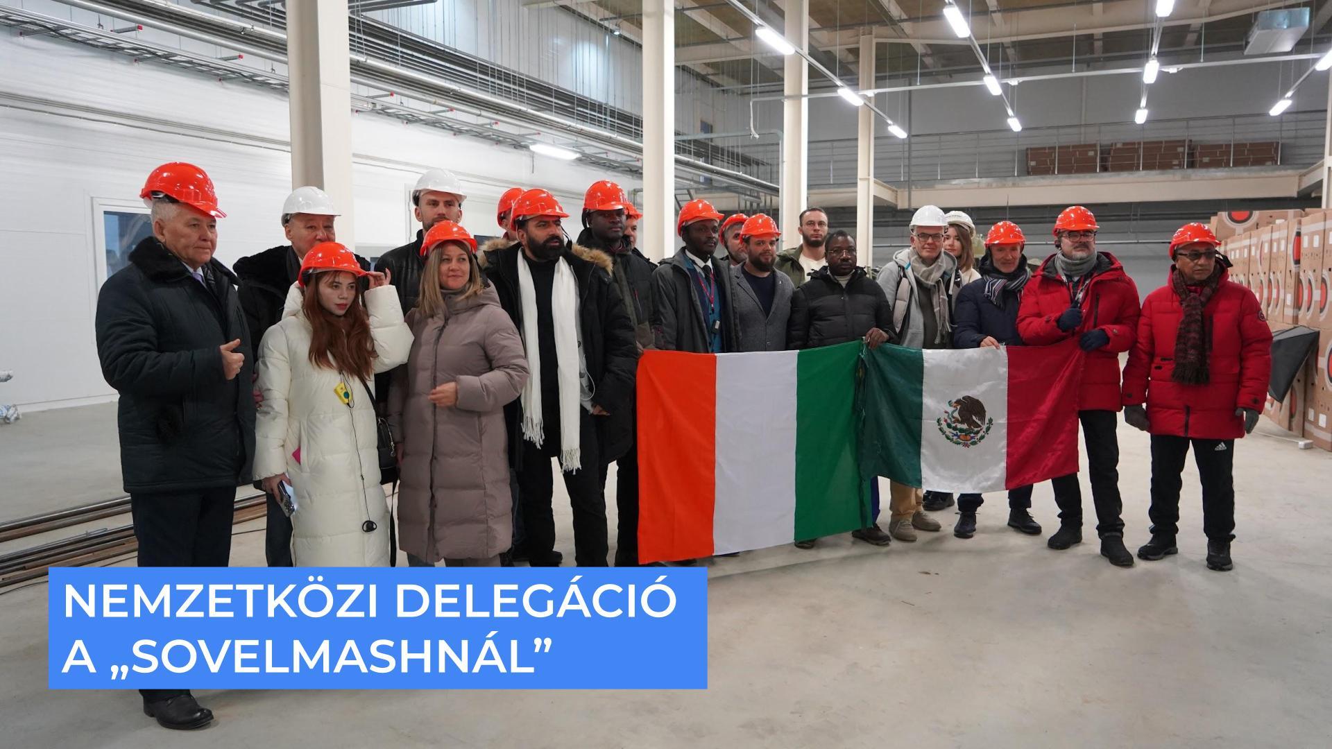 „Számomra a „Sovelmash" TMTI látogatása — valami fantasztikus dolog!"