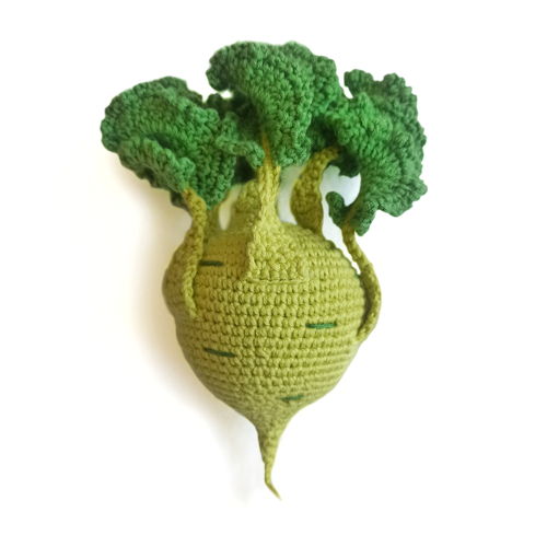 VEGETABLES crochet patterns PDF - kohlrabi cabbage, tomato, peas in a pod, corn on the cob, lettuce. Amigurumi Set Summer Crochet Vegetables