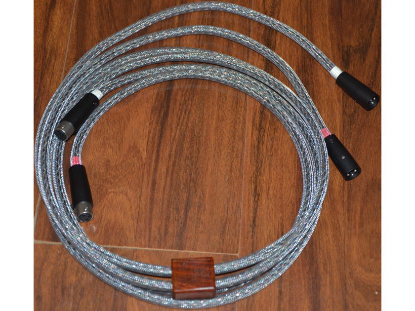 Kimber Kable Select KS 1126 Interconnects, Balance (XLR 2-Meter Pair) Silver/Cooper in excellent condition