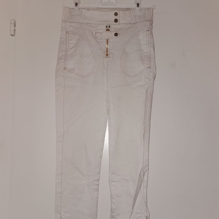 Alexander McQueen White Jeans 